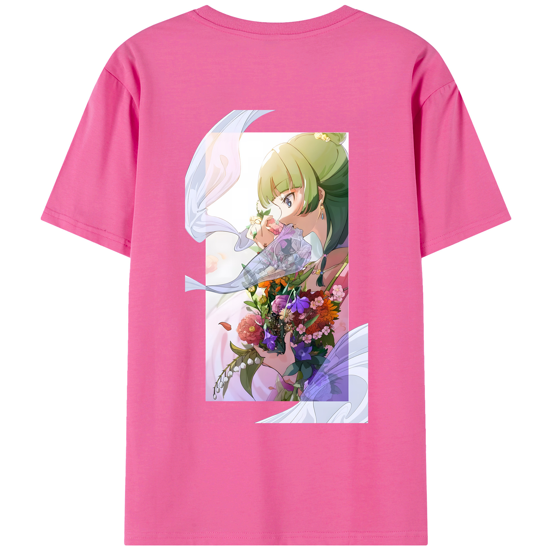 （画像用） 薬屋のひとりごと The Apothecary Diaries レディース半袖Tシャツ(バックプリント)
